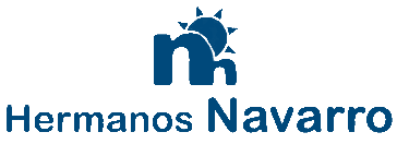 Logotipo azul Autobuses Navarro